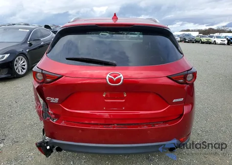 2019 Mazda Cx-5 Signature z USA, uszkodzony, nr VIN JM3KFBEY6K0541856